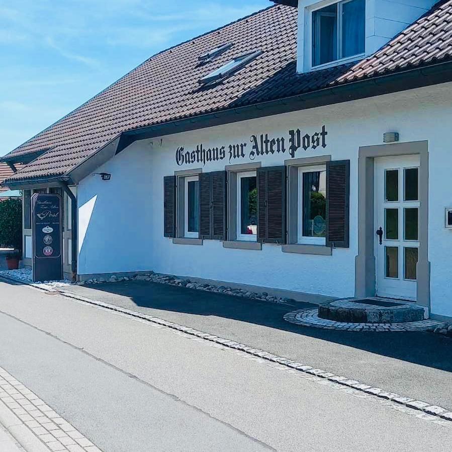 Gasthaus Zur Alten Post Hemmenhofen Exterior foto